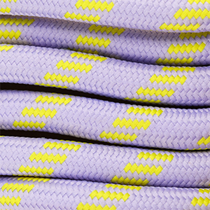 Trendy Paracord 8 mm Lavender purple-yellow