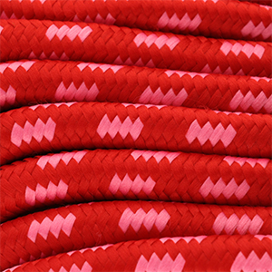 Trendy Paracord 8 mm Red-pink