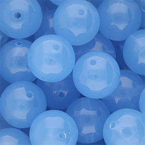 18 mm DQ&reg; Acrylperlen shiny Blue