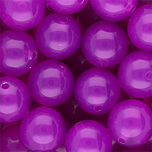 18 mm DQ&reg; Acrylperlen shiny Purple