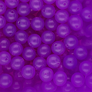 10 mm DQ&reg; Acrylperlen shiny Purple