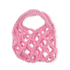 Handgeh&auml;kelte T&auml;schchen Pink