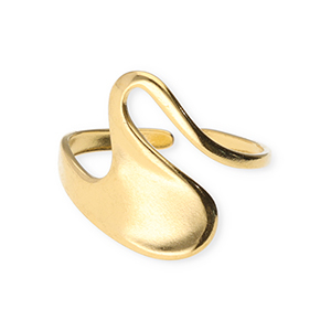 Ringe aus Stainless Steel - Rostfreiem Stahl Gold