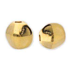 Metall Perlen DQ Hexagon Gold (Nickelfrei)