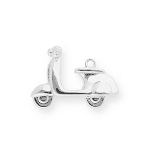 BY31&reg; Eco-brass (nachaltiges Messing) Anh&auml;nger Roller Silver