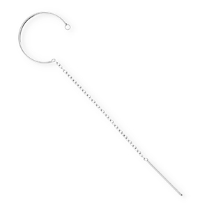 BY31&reg; Schmuckzubeh&ouml;r aus rostfreiem Edelstahl Ohrringe / Ohrstecker mit &Ouml;se Silver