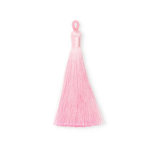 Perlen Quaste 8cm Light pink