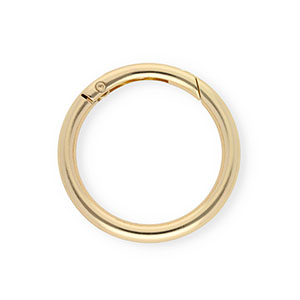 Zubeh&ouml;r Schl&uuml;ssel Anh&auml;nger Karabiner, Ring Gold