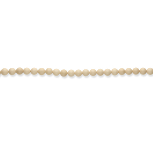 Naturstein Perlen Marmor 8mm matt Light beige