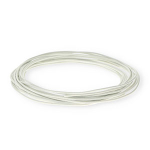 Leder rund 1,5&nbsp;mm White