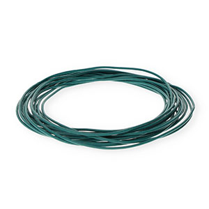 Leder rund 1,5&nbsp;mm Dark teal green