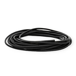 Leder rund 3&nbsp;mm Black