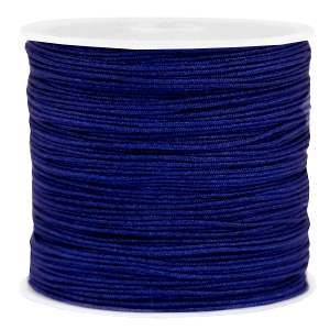 Macram&eacute; band 0.8mm Navy blue