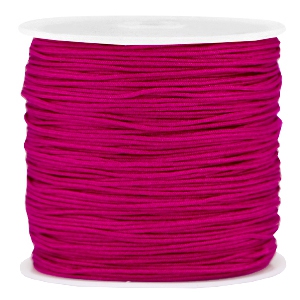 Macram&eacute; band 0.8mm Violet red