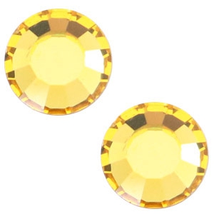 Swarovski Elements SS20 flat back (4.7mm) Light topaz yellow