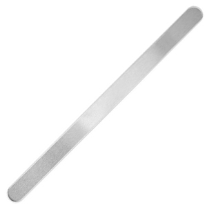 ImpressArt Armband Strips 15cmx10mm Aluminium Silber