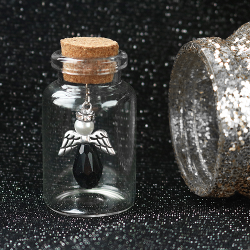 Lassen Sie sich inspirieren: DIY Engel aus facettierten Perlen Tropfenform 