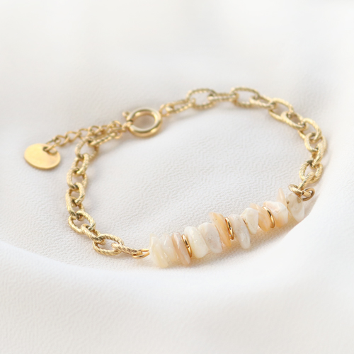 Sie k&ouml;nnen diese Kombinationen mit dem beliebten Stainless Steel Jasseron und Naturstein Perlen herstellen: