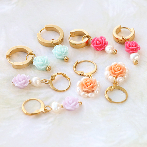 DIY: Schmuck mit Rosenperlen herstellen 