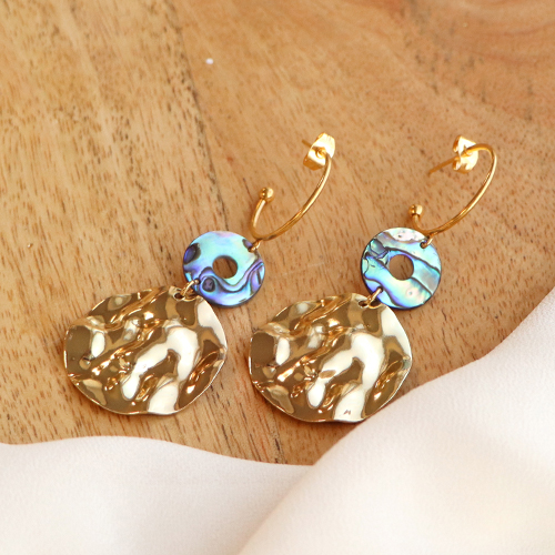 Sommerlicher Schmuck mit Perlmuttanh&auml;ngern