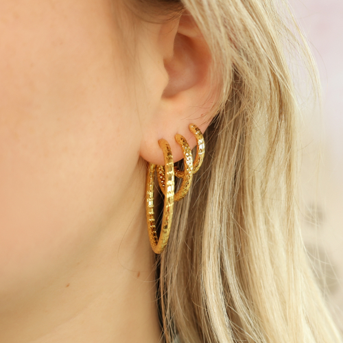 Edelstahl-Creolen und Gliederketten-Ohrringe: Entdecke Sie Ihre kreative Seite!