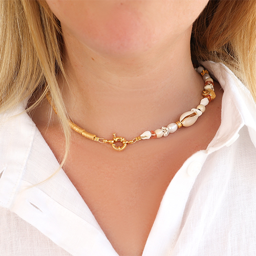 Inspirationszeit: Farbenspiel in Halsketten mit Katsuki Perlen