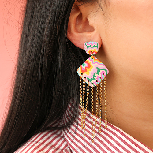 Ideen: Schmuckdesigns mit funky Polymer-Anh&auml;ngern 