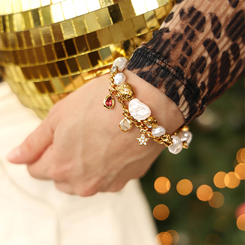 Designinspirationen mit Perlen und Anh&auml;ngern aus Edelstahl