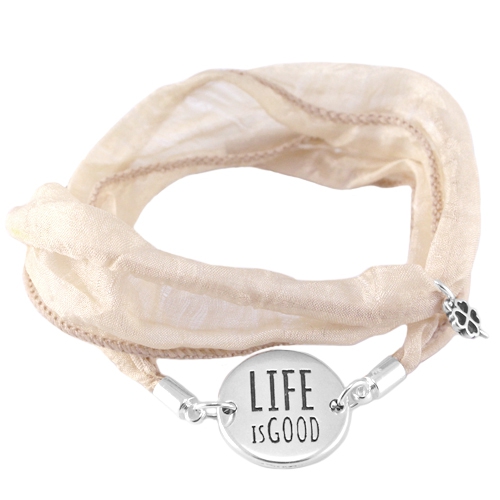 Luxus Schmuck aus DQ Seidenband gemacht