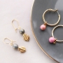 Subtiler Schmuck mit neuen Jade Naturstein Perlen und goldenen Details!