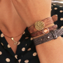 Get inspired: Cuoio Armb&auml;nder in Trendy Winterfarben