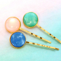 DIY: Machen Sie Haarschmuck und Ohrringe mit Polaris Elements Cabochons