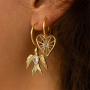Minimalistische Schmuckideen mit kleinen Strass-Anh&auml;ngern 