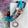 Be inspired: Faszinierender Schmuck aus Kupfer blue patina DQ Metall und prachtvollen Perlen!