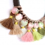 Boho Look Schmuck mit trendy Farben und die neuen Herbstkollektion Quaste Ibiza Style