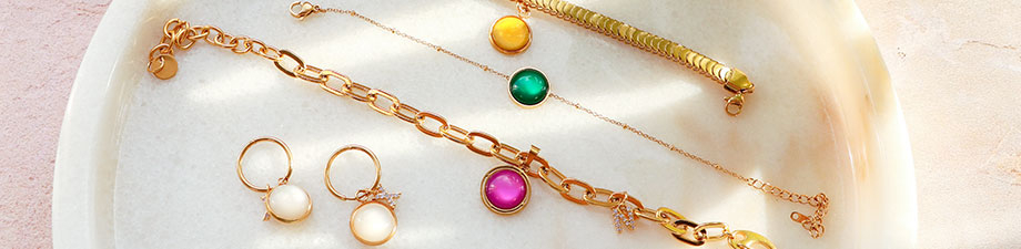 12 mm flach Cabochon Polaris Elements 12 mm flach Cabochon Polaris Elements