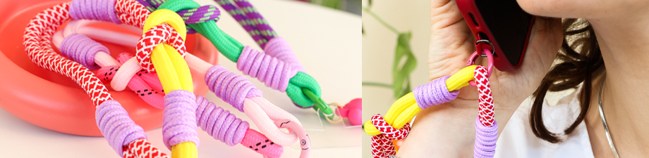 Trendige Handy-Ketten und Befestigungen