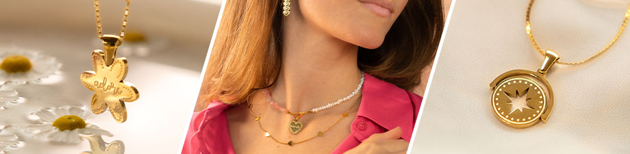 Neu eingetroffen! Einzigartige Serie aus Edelstahlschmuck Neu eingetroffen! Einzigartige Serie aus Edelstahlschmuck