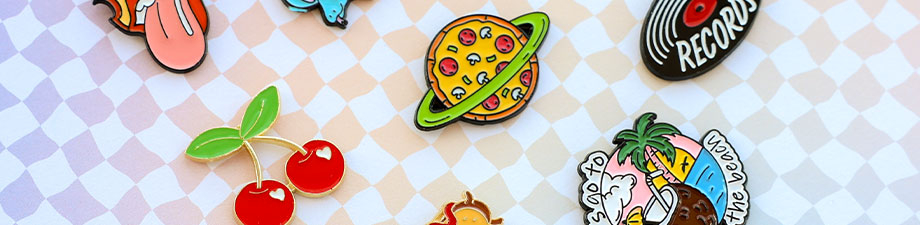 Neues Sortiment mit sommerlichen Pins