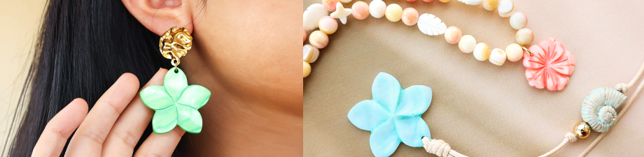 Schmuckdesigns mit Perlmuttperlen Schmuckdesigns mit Perlmuttperlen