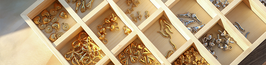 Neu! Edelstahlanh&auml;nger und -perlen