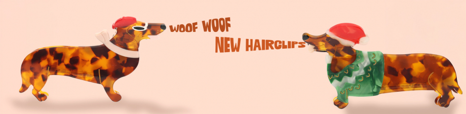 Wuff.. Wuff.. Pfotenstarkes festliches Haar-Accessoire!