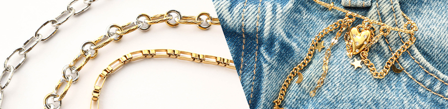 Neue Serie mit Schmuckzubeh&ouml;r aus Edelstahl