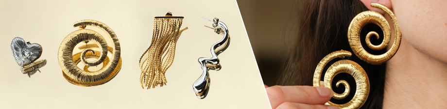 Entdecken Sie unsere neuen Serie Ohrringe aus Edelstahl