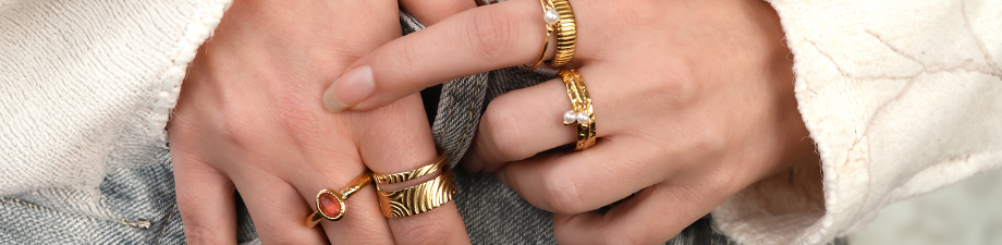 Neue trendige Edelstahlringe Neue trendige Edelstahlringe