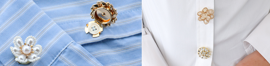 Neue Serie mit trendigen Zier-Knopfabdeckungen 