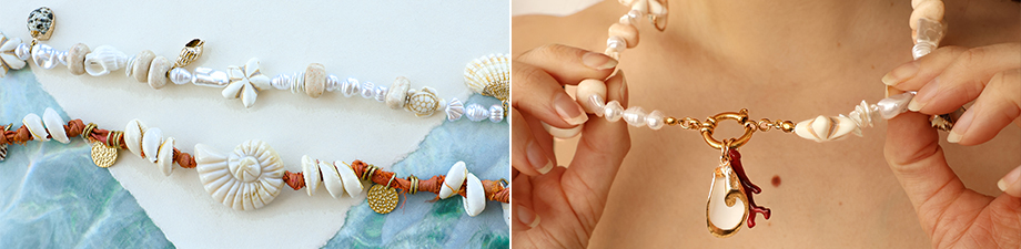 Neue Serie: Acrylperlen und Anh&auml;nger im Sealife-Stil