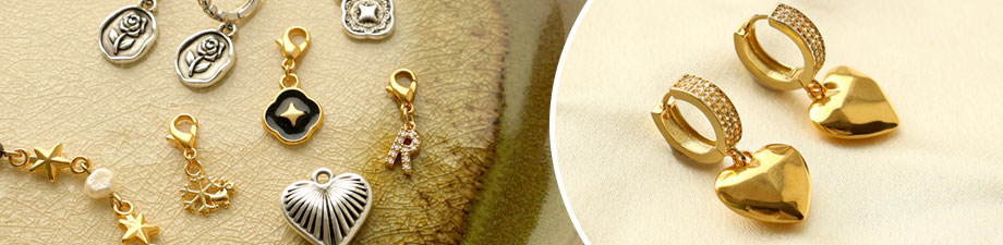 Metall Anh&auml;nger DQ-vergoldet