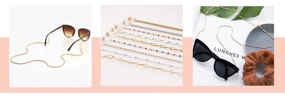 Beginnen Sie mit Sonnenbrillen Kordeln, das können Sie damit machen: